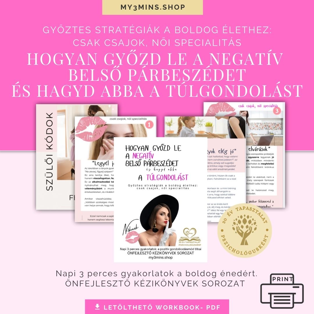 Pozitív gondolkodás- női specialitás