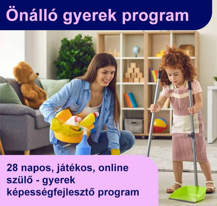 Önnállóság gyermek fejlesztő csomag